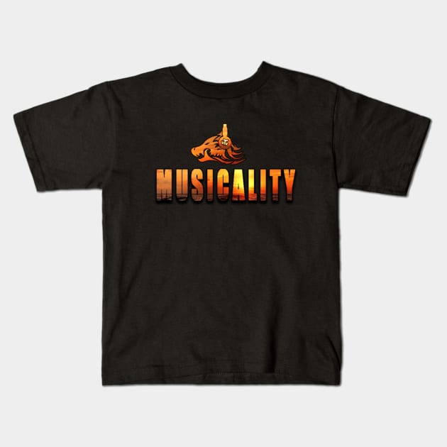 Musicality (The Twoot Channel) Kids T-Shirt by Twooten11tw